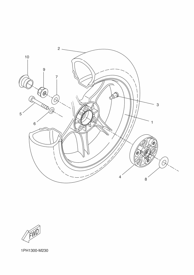 23-ROUE ARRIERE