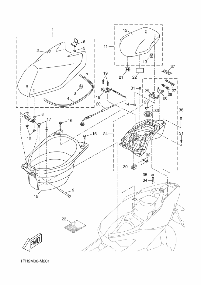 20-SELLE & PORTE BAGAGES