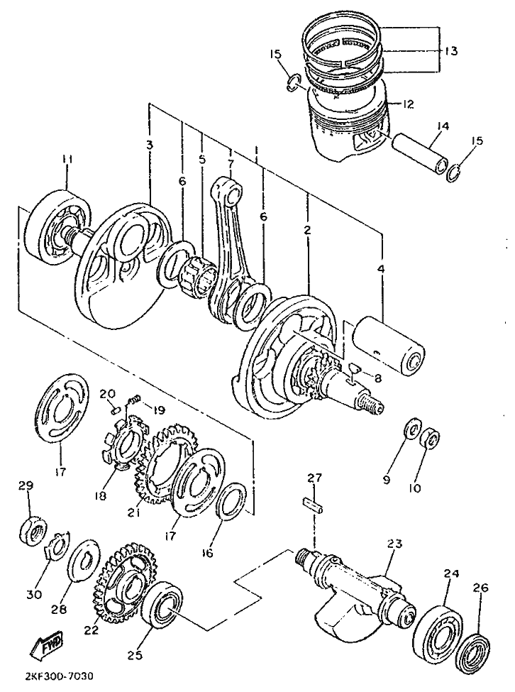 3-VILEBREQUIN & PISTON