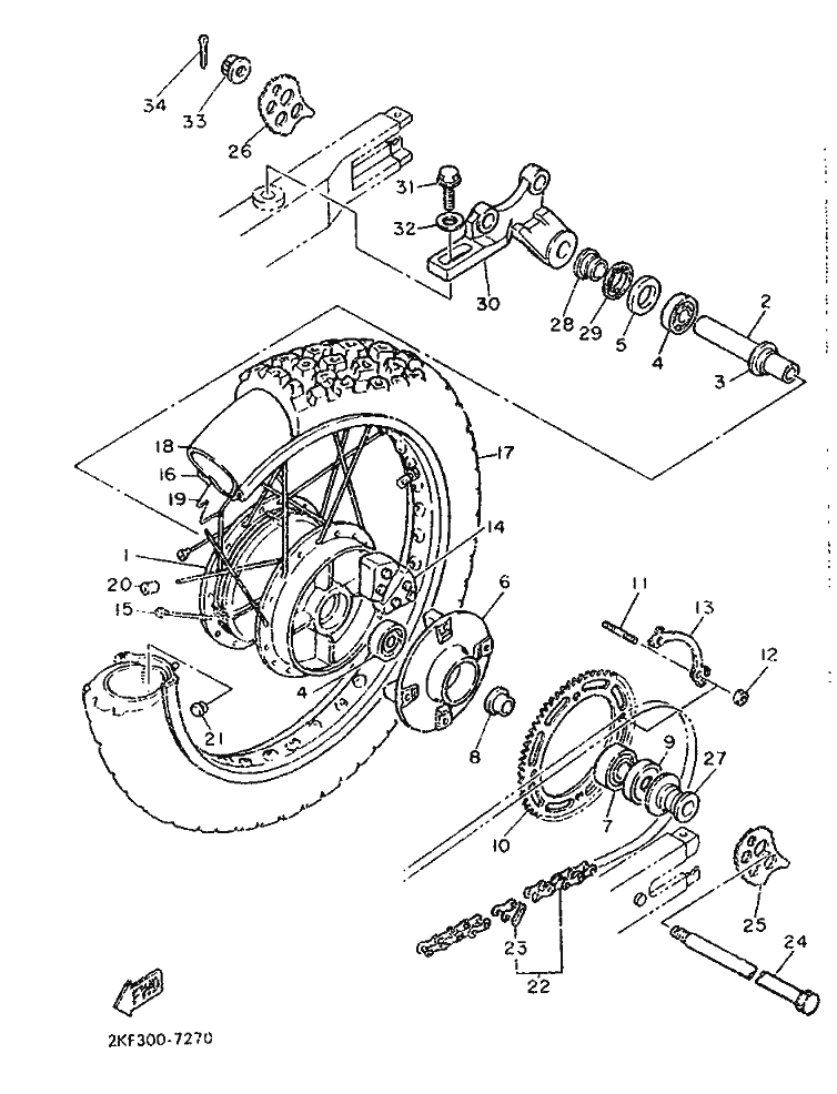 27-ROUE ARRIERE