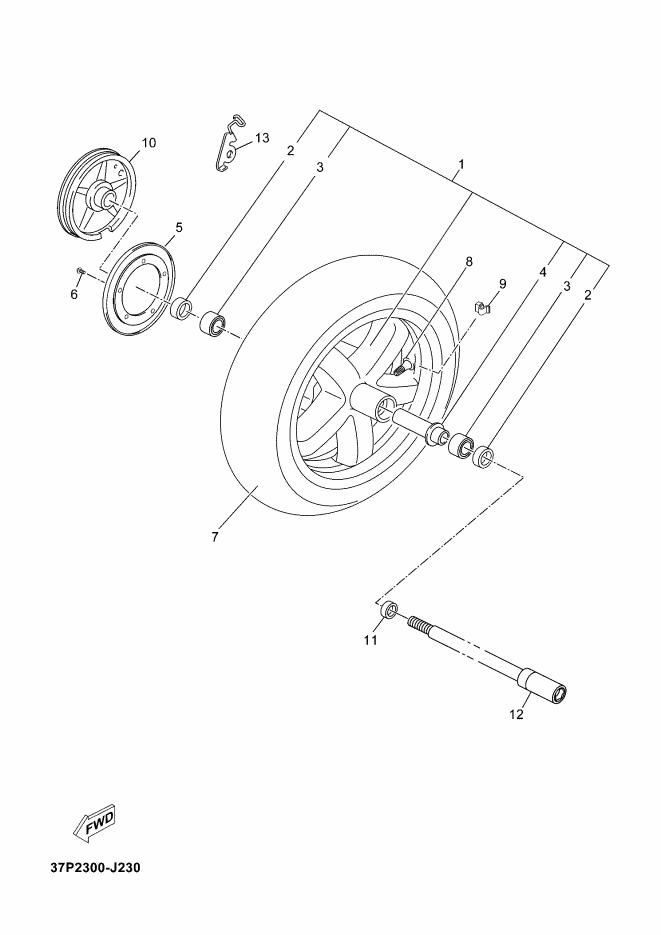23-ROUE AVANT