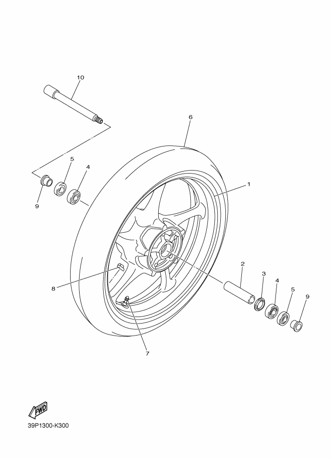 30-ROUE AVANT