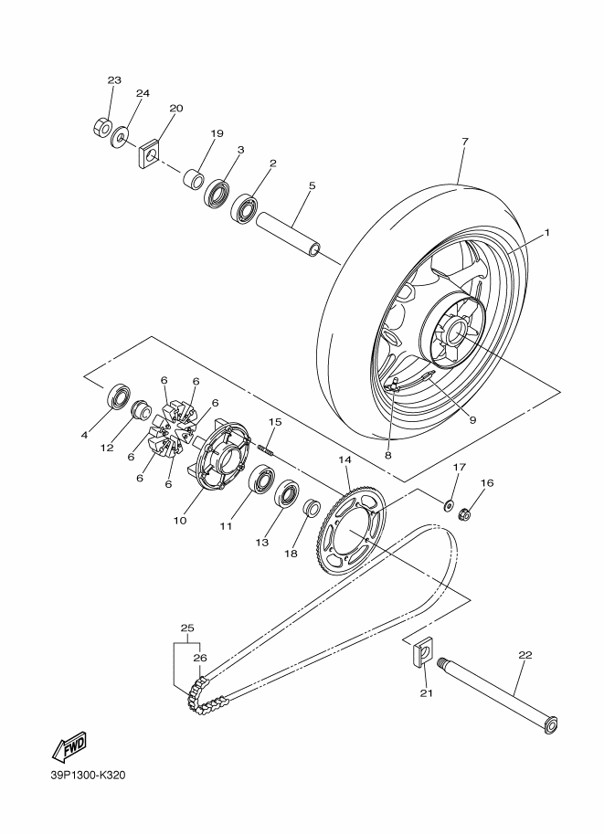 32-ROUE ARRIERE