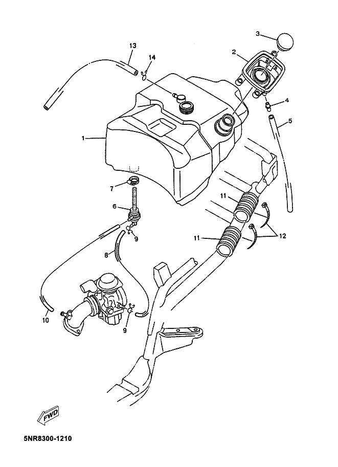 21-RESERVOIR A CARBURANT