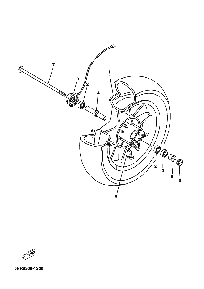 23-ROUE AVANT