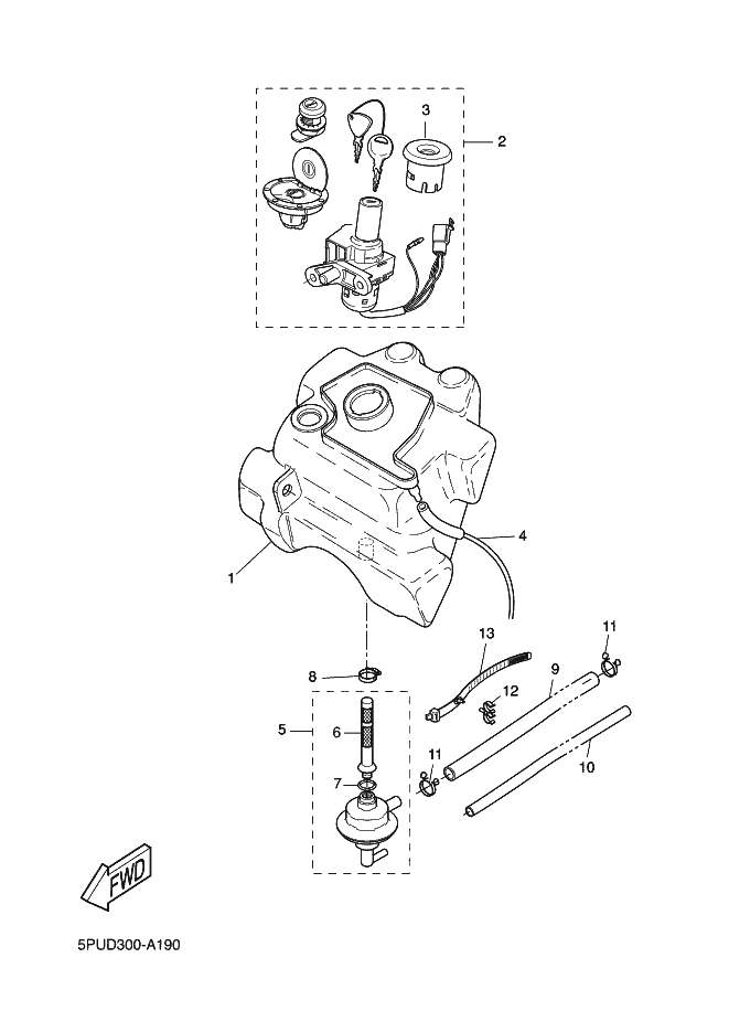 21-RESERVOIR A CARBURANT
