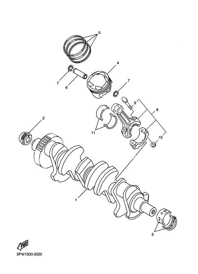 2-VILEBREQUIN & PISTON