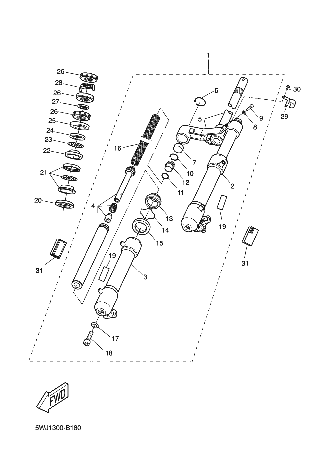 20-FOURCHE AVANT