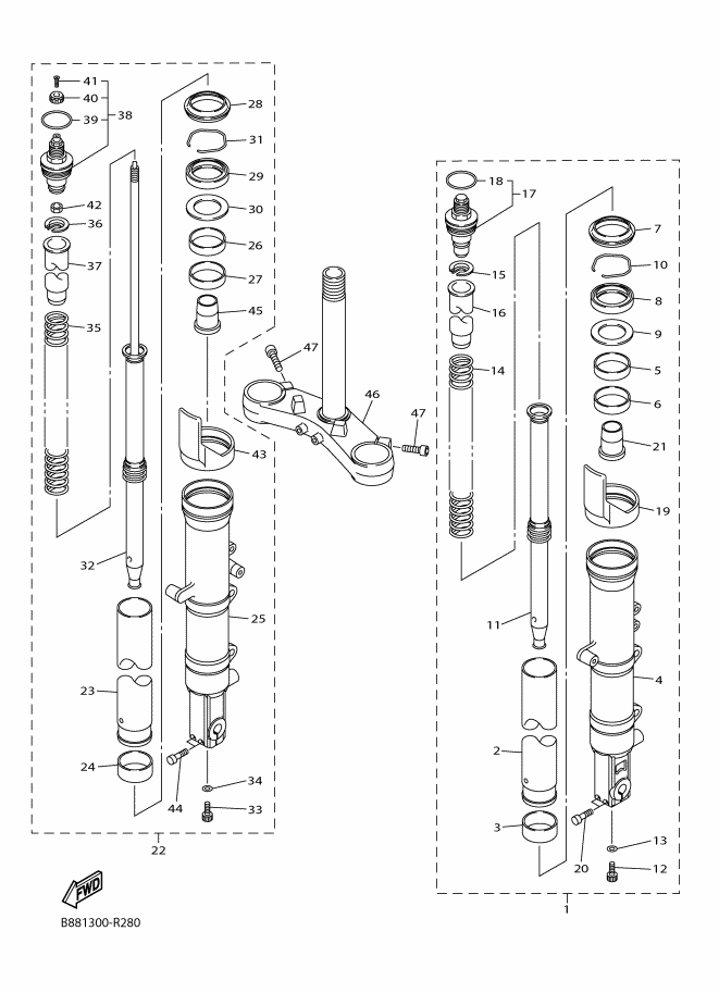 28-FOURCHE AVANT