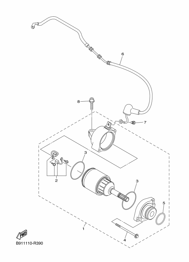 38-STARTING MOTOR