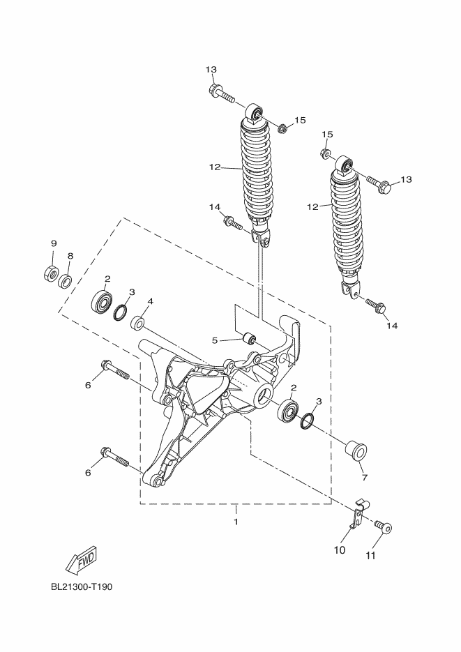 19-BRAS ARRIERE & SUSPENSION