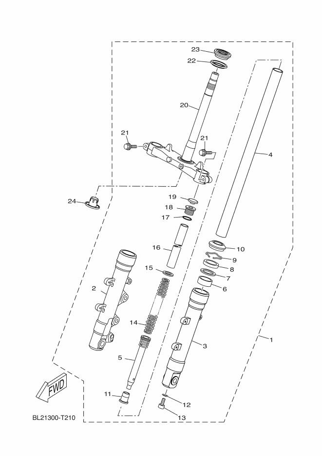 21-FOURCHE AVANT