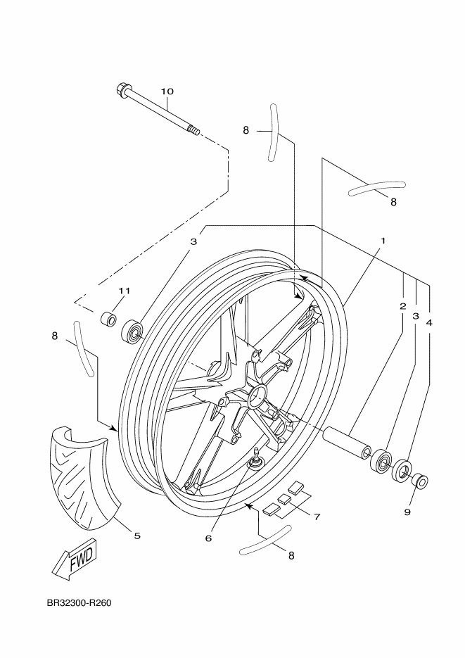 26-ROUE AVANT