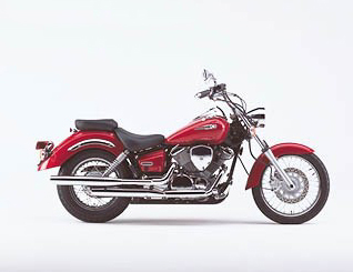 Pieces détachées pour DRAGSTAR 250 <br>(XVS250) 2004  VIVID RED COCKTAIL 7