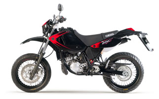 Pieces détachées pour DT 125 X <br>(DT125X) 2006  YAMAHA BLACK