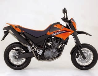 Pieces détachées pour XT 660 X <br>(XT660X) 2007  VIVID ORANGE SOLID 4