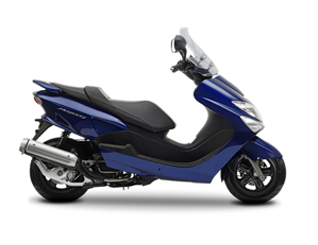Pieces détachées pour MAJESTY 125 <br>(YP125E) 2008  DULL PURPLISH BLUE METALLIC X