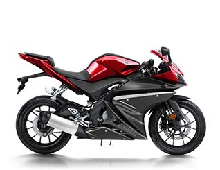 Pieces détachées pour YZF-R125 <br>(YZF-R125A) 2018  ROUGE METALIQUE B